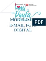 Modelo de Comunicado FGTS Digital