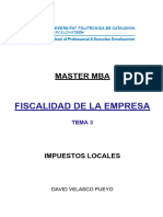 Tema 3 Fiscalidad de La Empresa Impuestos Locales