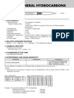 Hydrocarbon Detector Tube