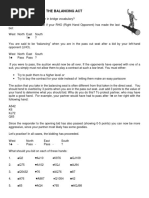 Bridge Scoring Table | PDF