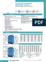 Ballon Deau Chaude de Chauffage Caleo L Recuperation Et Ou Appoint Cuve Acier 500 A 4 000l