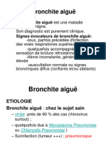 Bronchite Aigue
