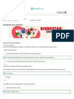 Evaluación de La Unidad 2 - Unidad 2. Identificación de Las Emociones - Material Del Curso BIEM23022X - MéxicoX