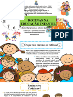 Rotinas Na Educação Infantil