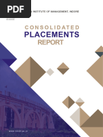 Consolidated Placements Report