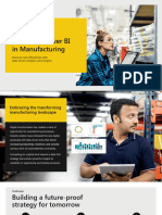 (New) Power BI in The Manufacturing Industry