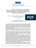 25-03-2023. Cambio Pruebas Físicas. BOE-A-2023-7660-consolidado