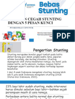 Materi Cegah Stunting Dengan 5 Pesan Kunci