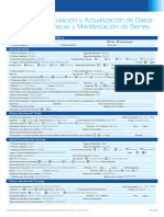 Formulario - Solicitud de Vinculación y Actualización de Datos para PF y Manifestación de Bienes - Editable 2