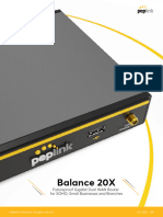 Peplink Balance 20x Datasheet