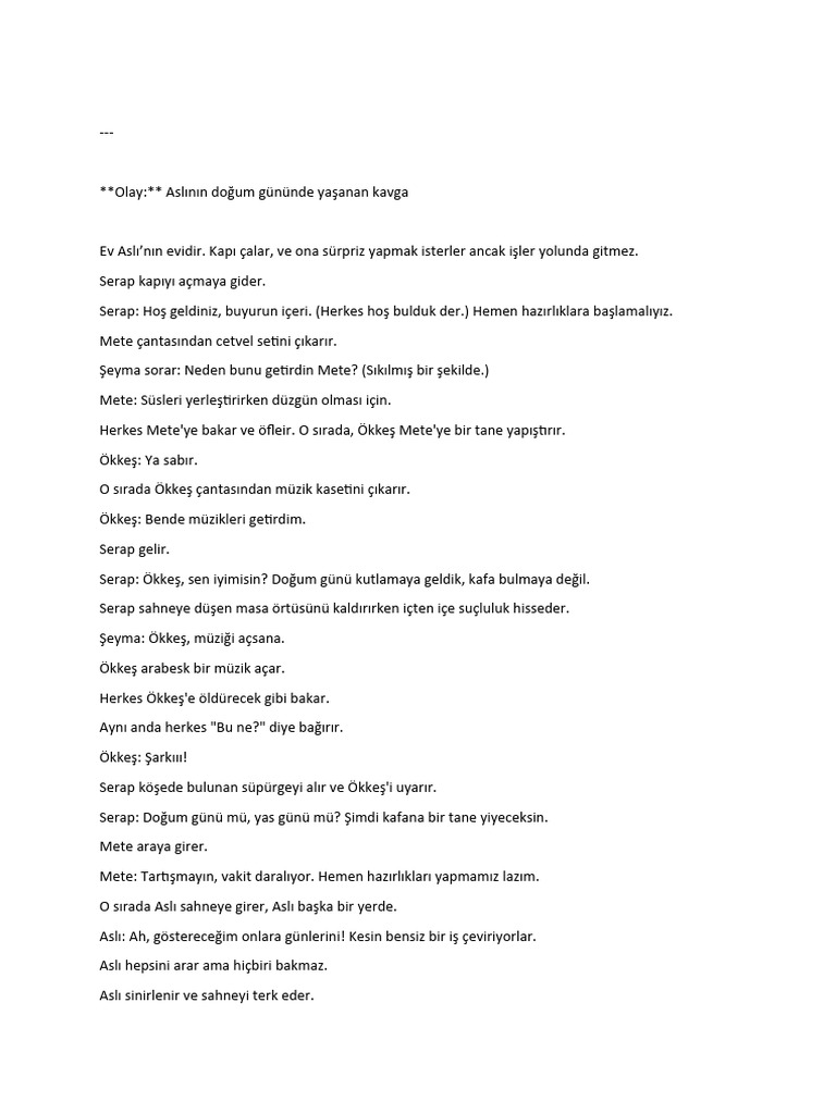 Tiyatro | PDF
