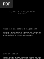 Dijkstra's Algorithm