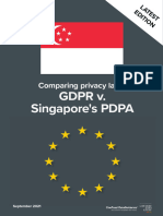 GDPR V Singapore 2021 Update 0