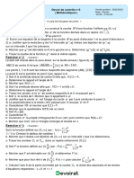 Devoir de Contrôle N°2 - Math - Bac Mathématiques (2022-2023) MR Ouardani Mokhtar