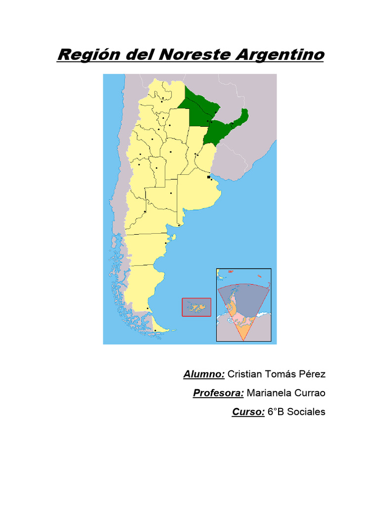 Región Del Noreste Argentino Descargar gratis PDF Paraguay Argentina