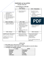 Conteúdos de Prova IV Unidade 6 Ao 9 Ok-5