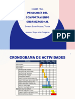 Psicología Del Comportamiento Organizacional