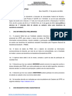 Edital N3-2024-Prae-Primeira Chamada 2024 Adesao Cadastro Unico Beneficios de Assist. Estudantil