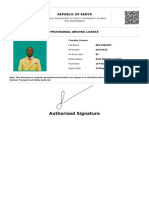 PDL-KOOHARD62-Provisional Driving License