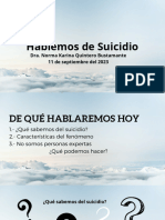 Hablemos de Suicidio