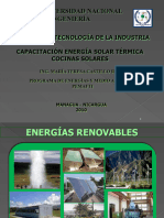 Capacitación Cocinas Solares Térmicas 2015