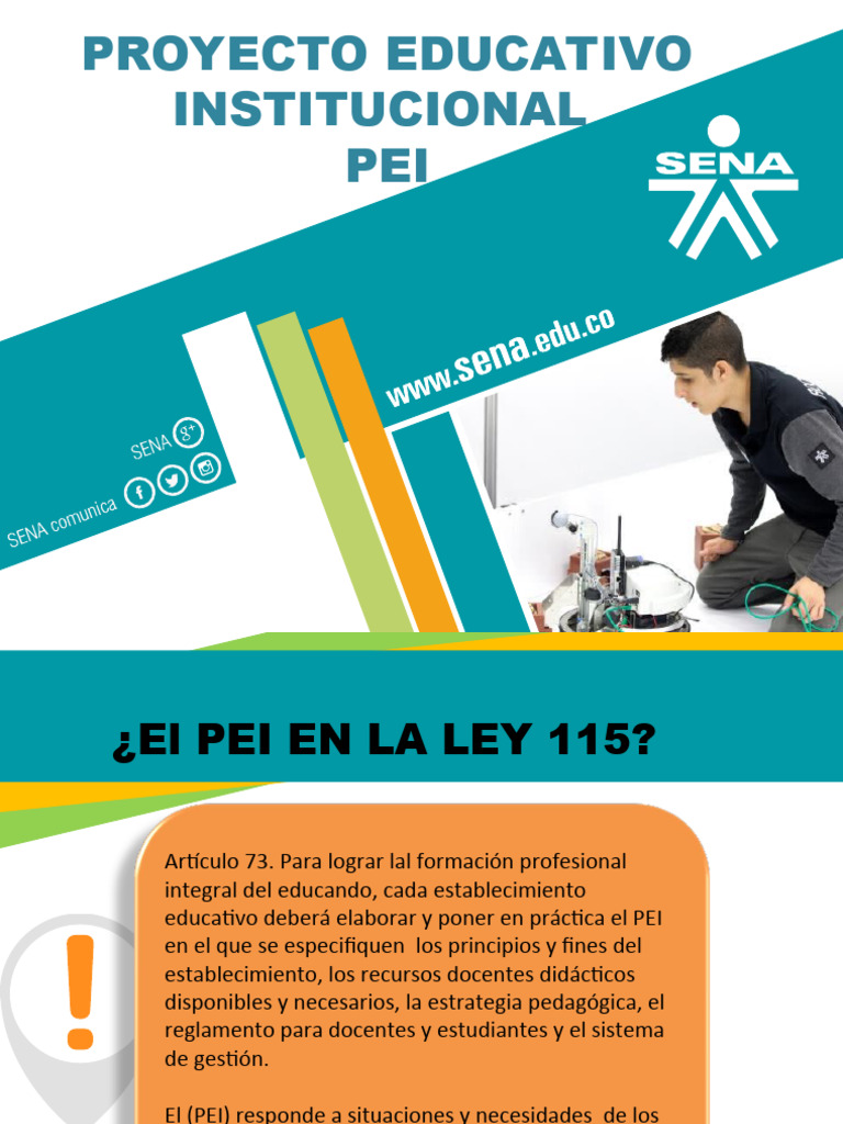 PEI SENA: Estrategia Educativa Integral | PDF | Aprendizaje | Evaluación