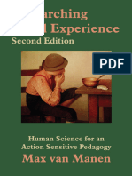 Van Manen 2016 Researching Lived Experience - Human Science For An Action Sensitive Pedagogy, 2nd Edition