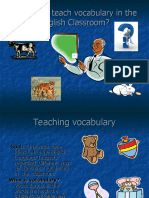 Teaching Vocabulary