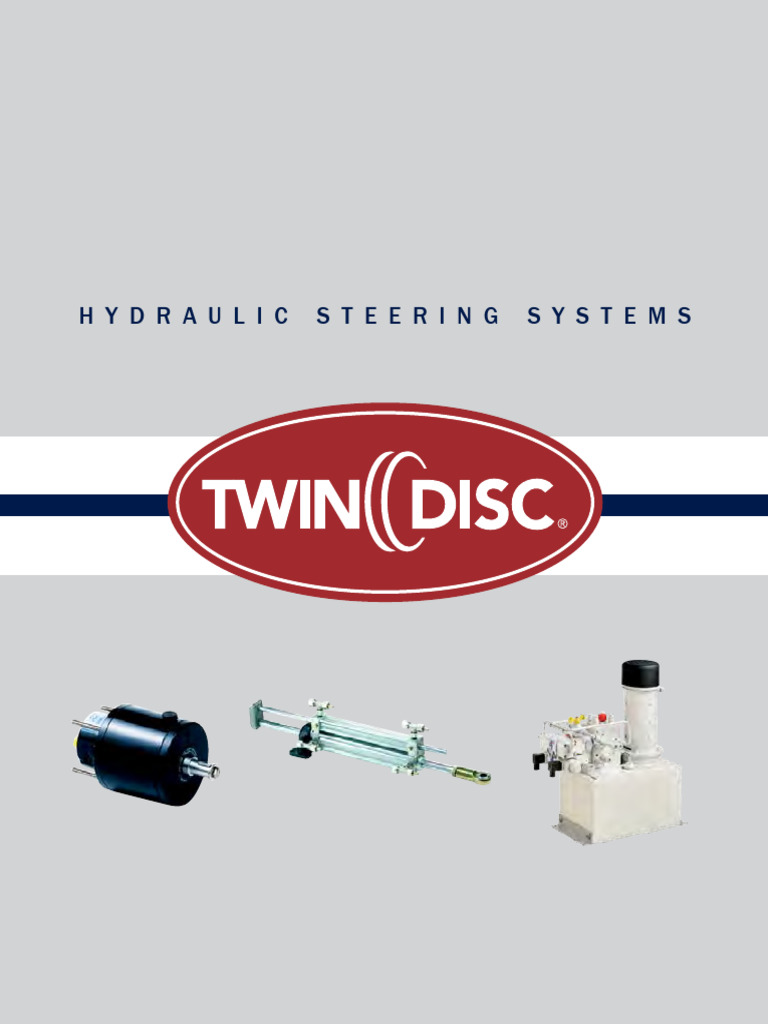 BCS Twin Disc Hydraulic Steering Systems | PDF | Computers | Technology ...