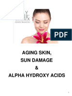 Anti Aging Sun Damage AHAs Workbook