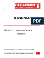 Ficha N° 2 - Componentes de la instalación