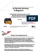 Sandia Remote Sensing E-Magazine
