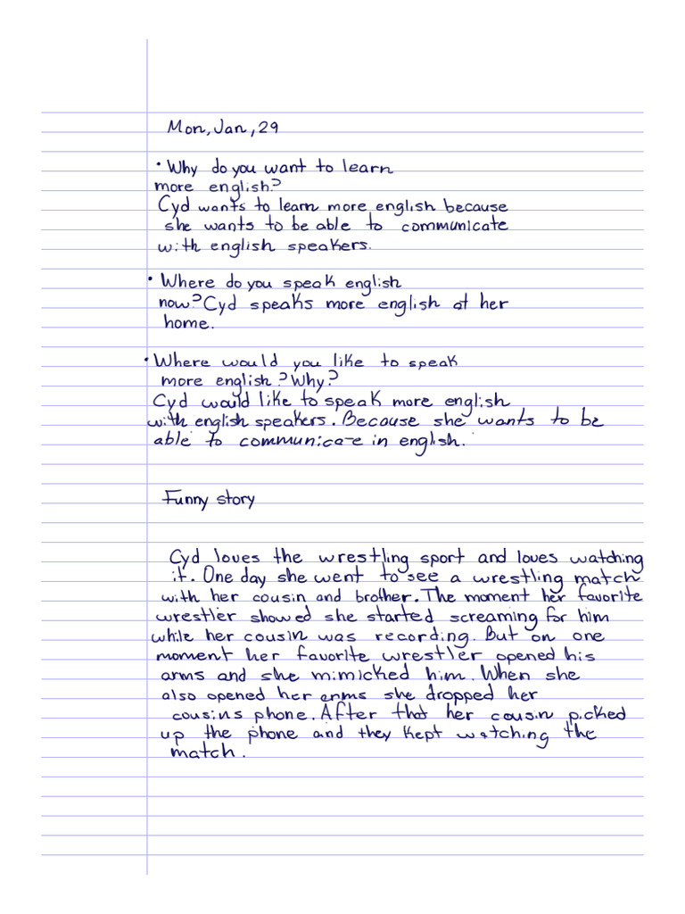 English Class Note | PDF