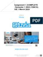 Stuvia 2485683 dsc1520 Assignment 1 Complete Answers Semester 1 2024 158619 Due 1 March 2024