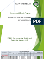 Environmental-Health-Program On Sanitation