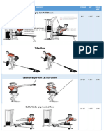 Antrenman Programı 3 Sırt+biceps