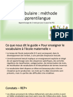 Présentation Méthode Apprentilangue