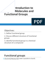 Unit 3 Functional Groups