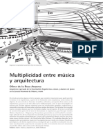 Multiplicidad Entre Musica y Arquitectur