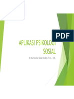 14 Aplikasi Psikologi Sosial PDF