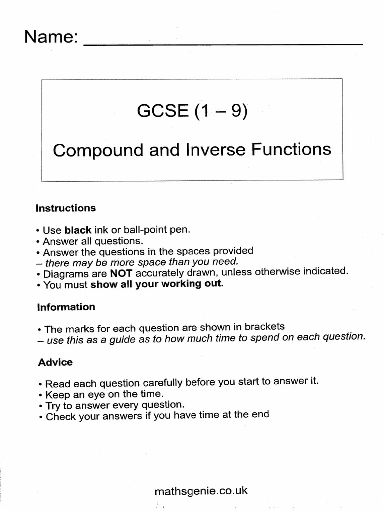7 Functionsans | PDF