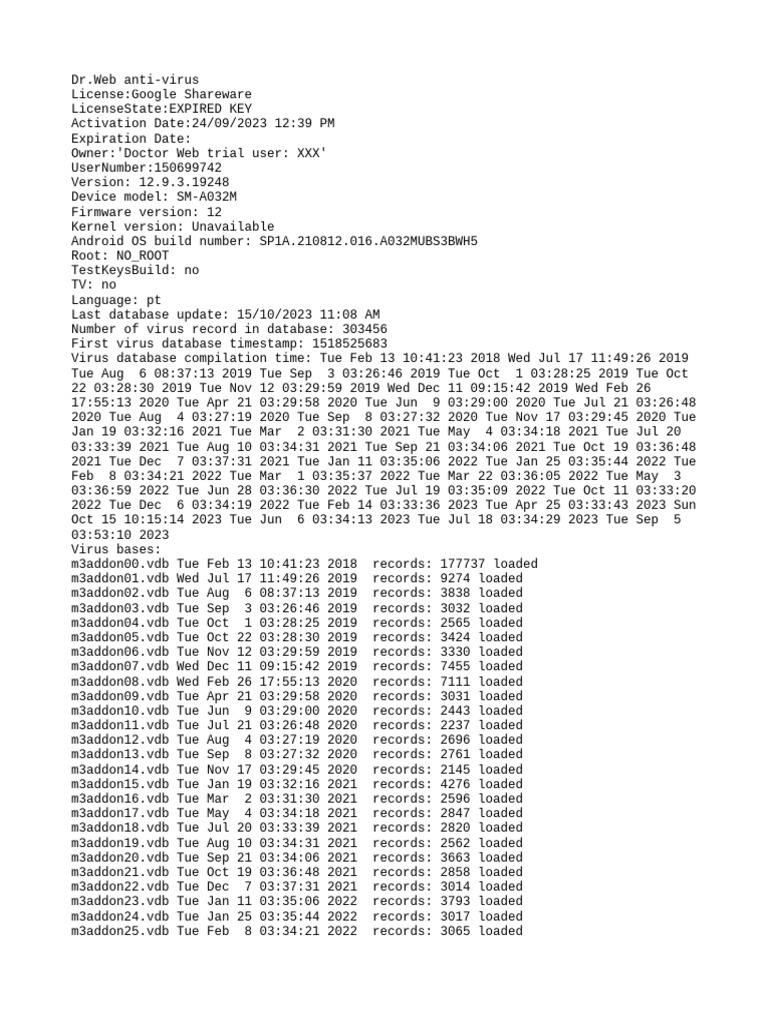 DrWeb Crash PDF Android Operating System Java Programming Drweb crash pdf android operating system java programming