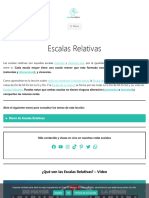 Escalas Relativas - Aprende Todas y Cómo Obtenerlas