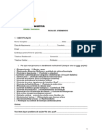 FICHA DE ATENDIMENTO Avaliação Nutricional PDF