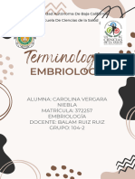 Terminologia de Embriologia