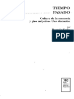 Beatriz - Sarlo, Tiempo - Pasado, Crítica Del Testimonio Sujeto y Experiencia, (p.27-58)