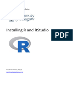 Installing R and RStudioODL