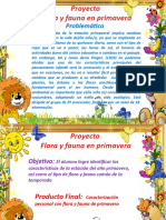 Presentacion Proyecto Flora y Fauna de Primavera