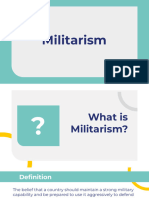 Militarism Definition and Examples