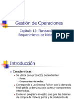 MRP Planeación Requerimientos